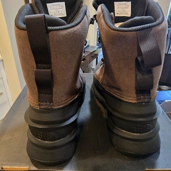 The North Face Chilkat V Lace Waterproof Mens Boots Coffee / Brown Mens 10 NEW - Picture 5 of 15